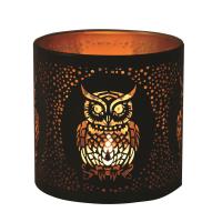 Aroma Black & Gold Owl Jar Sleeve & Wax Melt Warmer Extra Image 2 Preview